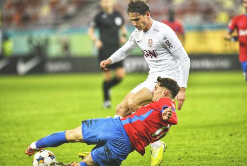 FCSB și CFR Cluj sunt văzute cu șanse egale la calificarea în play-off/ foto: Cristi Preda (GSP)