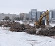 Cum arată Stadionul Dinamo, la o săptămână și jumătate de la începutul demolării // foto: Andrei Furnigă (GSP)