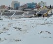Cum arată Stadionul Dinamo, la o săptămână și jumătate de la începutul demolării // foto: Andrei Furnigă (GSP)