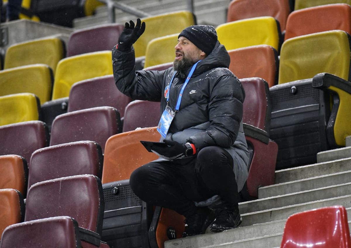 Cu buza rănită, Darius Olaru a strigat ironic la interviu: „Am simulat din nou!”