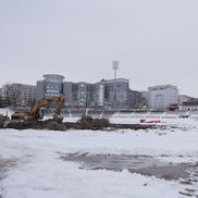 Cum arată Stadionul Dinamo, la o săptămână și jumătate de la începutul demolării // foto: Andrei Furnigă (GSP)