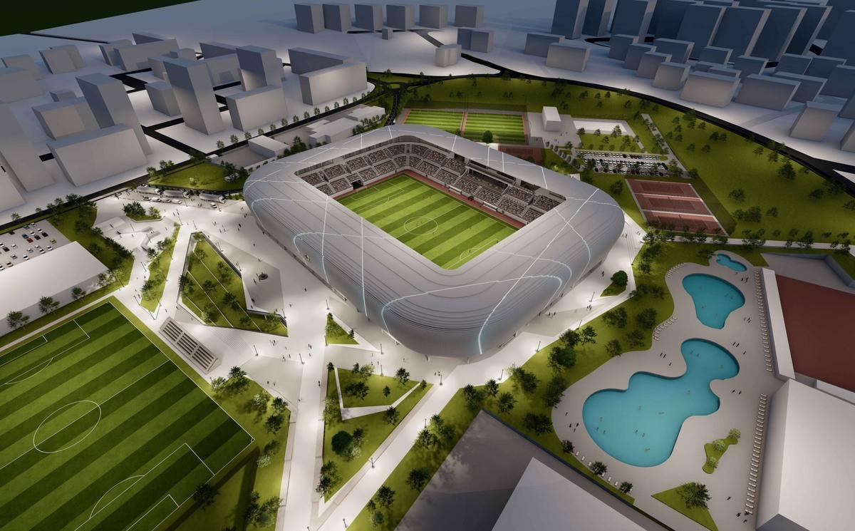 „Să înceapă demolarea!” » Buldozerele intră pe stadion, după decernarea trofeului de campioană