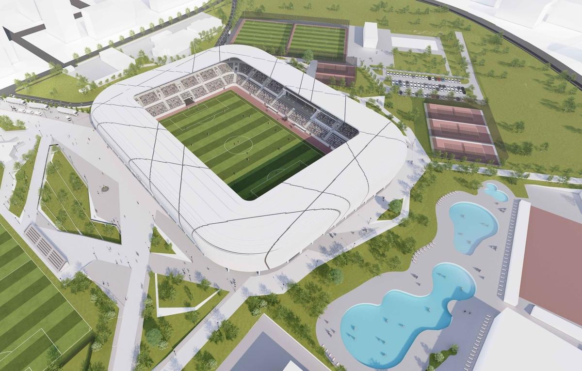 „Să înceapă demolarea!” » Buldozerele intră pe stadion, după decernarea trofeului de campioană