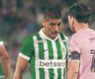 Juan Bauza, față în față cu Lionel Messi, în amicalul Atletico Nacional - Inter Miami // FOTO: TikTok @francescasimionescu