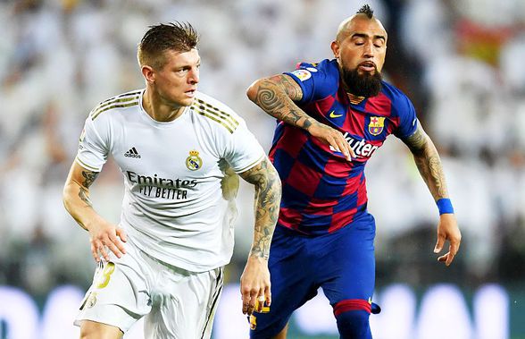 Toni Kroos, cifră AIURITOARE în El Clasico! Câte pase corecte a reușit mijlocașul lui Real cu Barcelona