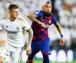Toni Kroos în duel cu Vidal, foto: Guliver/gettyimages