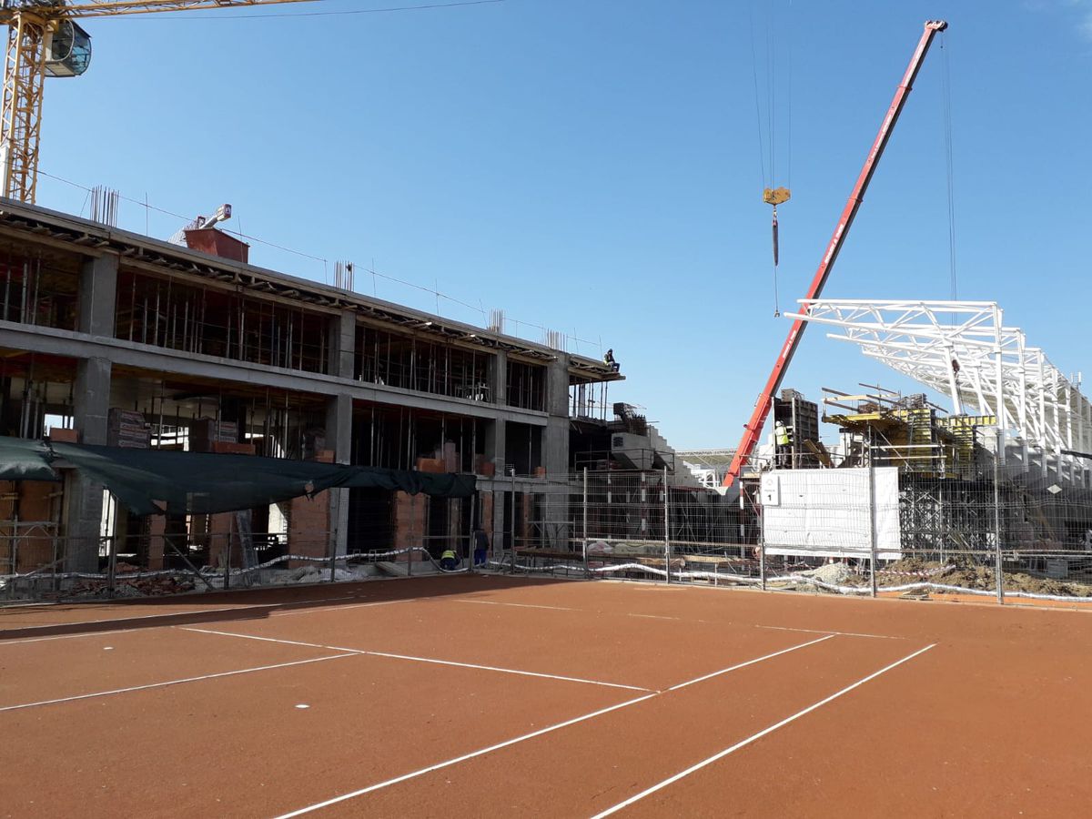 FOTO // Imagini noi cu stadionul Arcul de Triumf! În ce stadiu se află lucrările