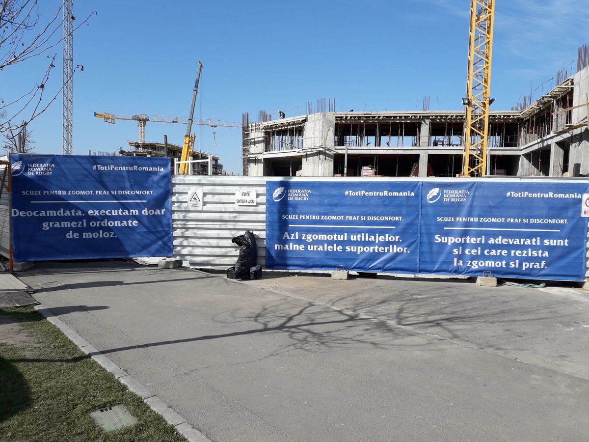 FOTO // Imagini noi cu stadionul Arcul de Triumf! În ce stadiu se află lucrările