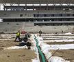 STEAUA // VIDEO + FOTO Lucrările înaintează rapid la arena din Ghencea! Se pregătește montarea gazonului