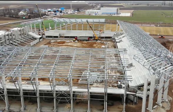 VIDEO Încă un stadion nou în Liga 1! Imagini spectaculoase de la Sf. Gheorghe