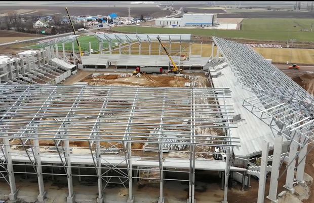 VIDEO Încă un stadion nou în Liga 1! Imagini spectaculoase de la Sf. Gheorghe