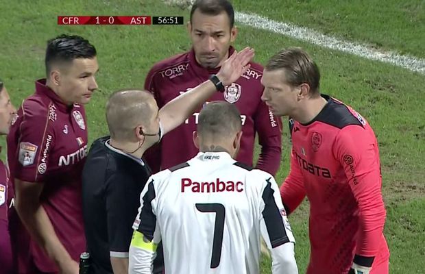 CFR CLUJ - ASTRA 2-1 // FOTO Alibec a stricat un record fenomenal al lui Petrescu, după o gafă stupidă comisă de Arlauskis