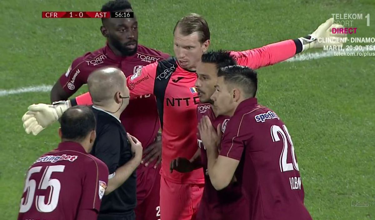 CFR CLUJ - ASTRA 2-1 // FOTO Alibec a stricat un record fenomenal al lui Petrescu, după o gafă stupidă comisă de Arlauskis