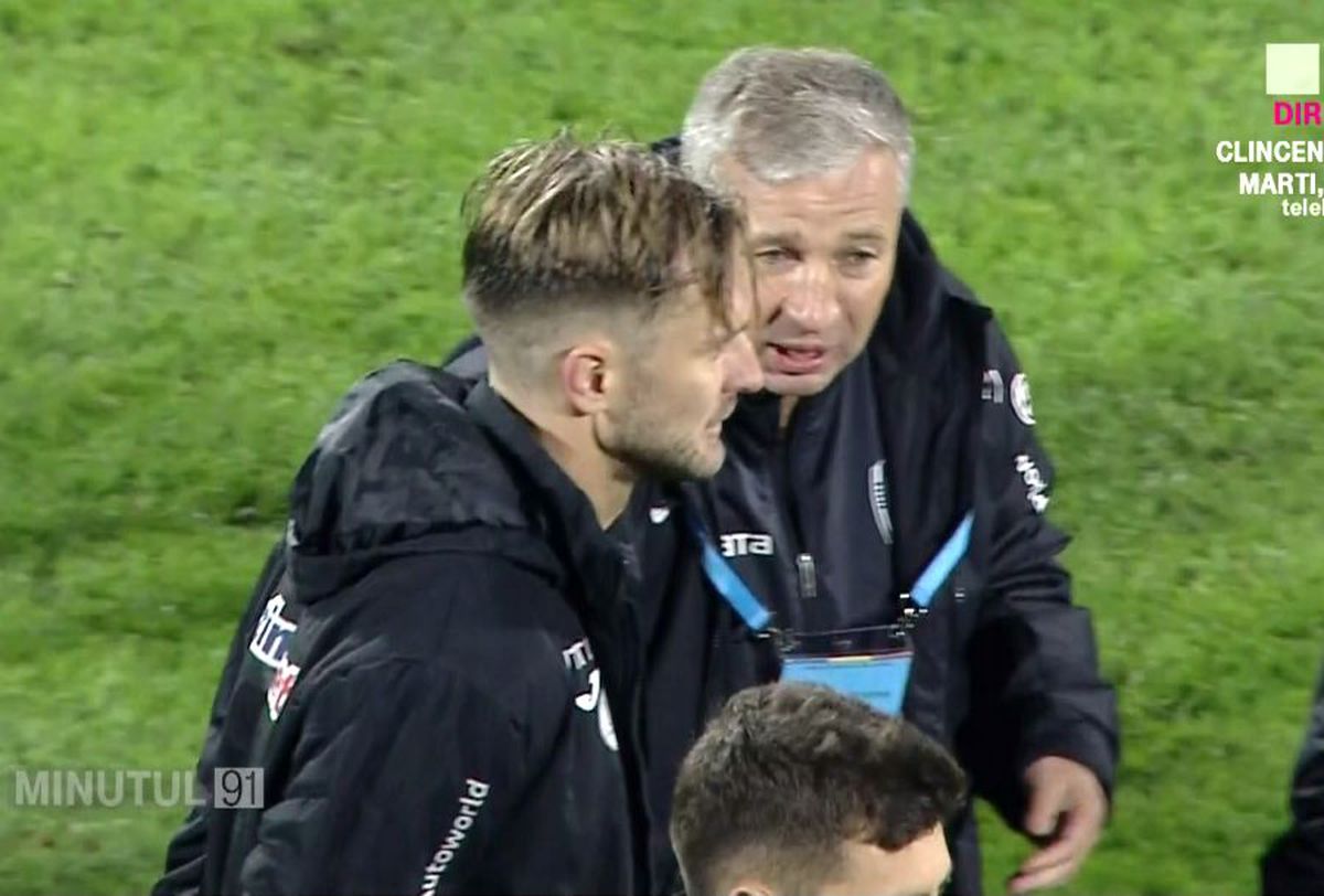 CFR - ASTRA 2-1 // FOTO Dan Petrescu, reacție ostilă din partea lui Djokovic! Ce s-a întâmplat după fluierul final