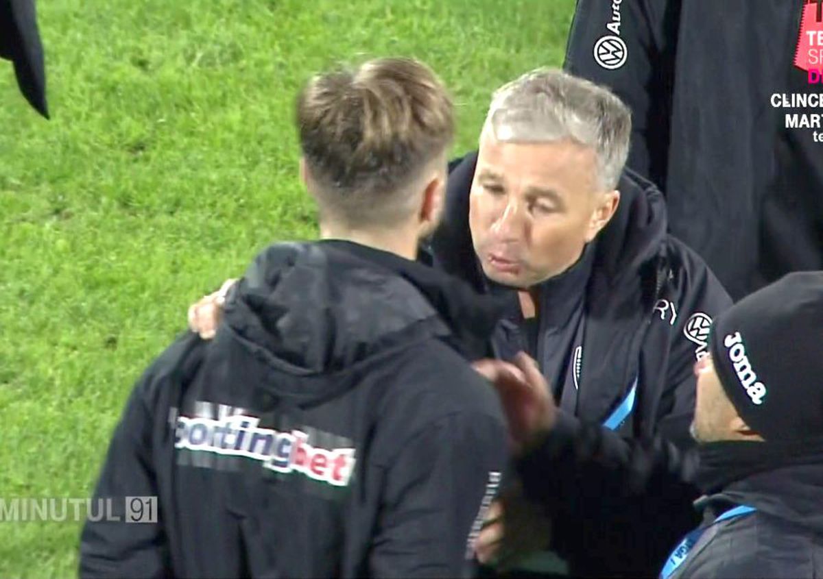 CFR - ASTRA 2-1 // FOTO Dan Petrescu, reacție ostilă din partea lui Djokovic! Ce s-a întâmplat după fluierul final