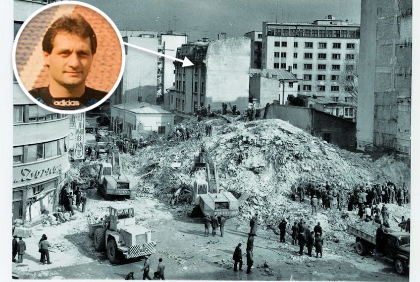 Daniel Gherasim explică la GSP Live tragedia de la cutremurul din 1977. În Imagine,  locuința unde stătea în vremea aceea