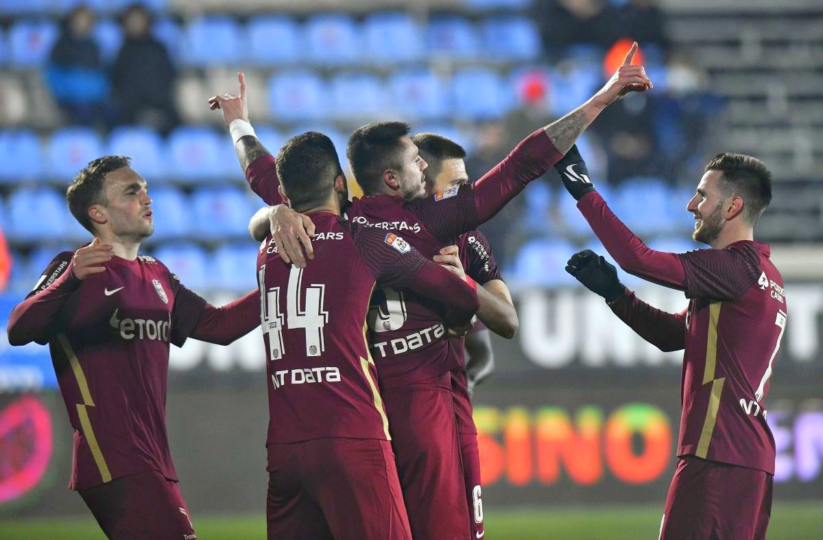 Tot mai aproape de al 5-lea titlu la rând » CFR e la o distanță colosală de FCSB, după victoria cu FC Voluntari