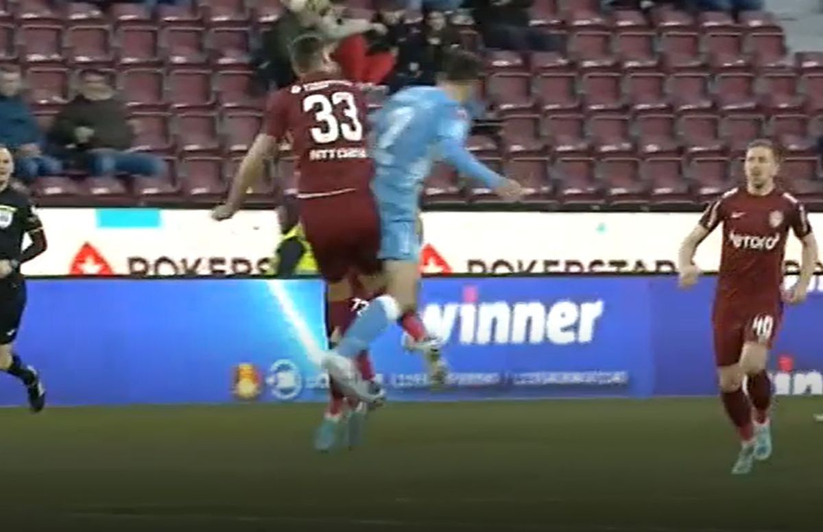 Gol anulat de VAR în CFR Cluj - UTA