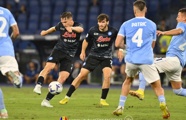 Napoli continuă cursa spre titlul din Serie A. Cota de peste 18.00 cu BetBuilder oferit de Betano