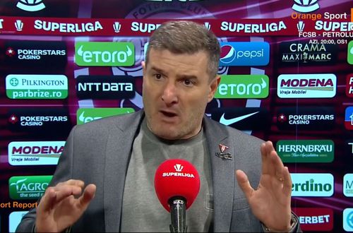 CFR Cluj - UTA 2-1 | Laszlo Balint, 43 de ani, antrenorul arădenilor, a criticat vehement arbitrajul la finalul partidei. „Central” a fost Lucian Rusandu, în cabina VAR a oficiat Szabolcs Kovacs.