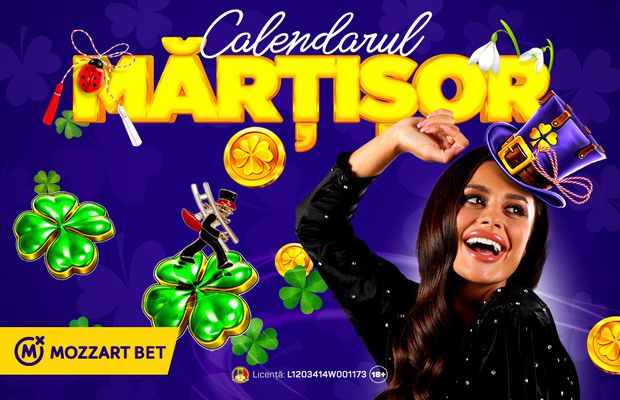 Surprize zi de zi până pe 8 martie, la Mozzart Bet!