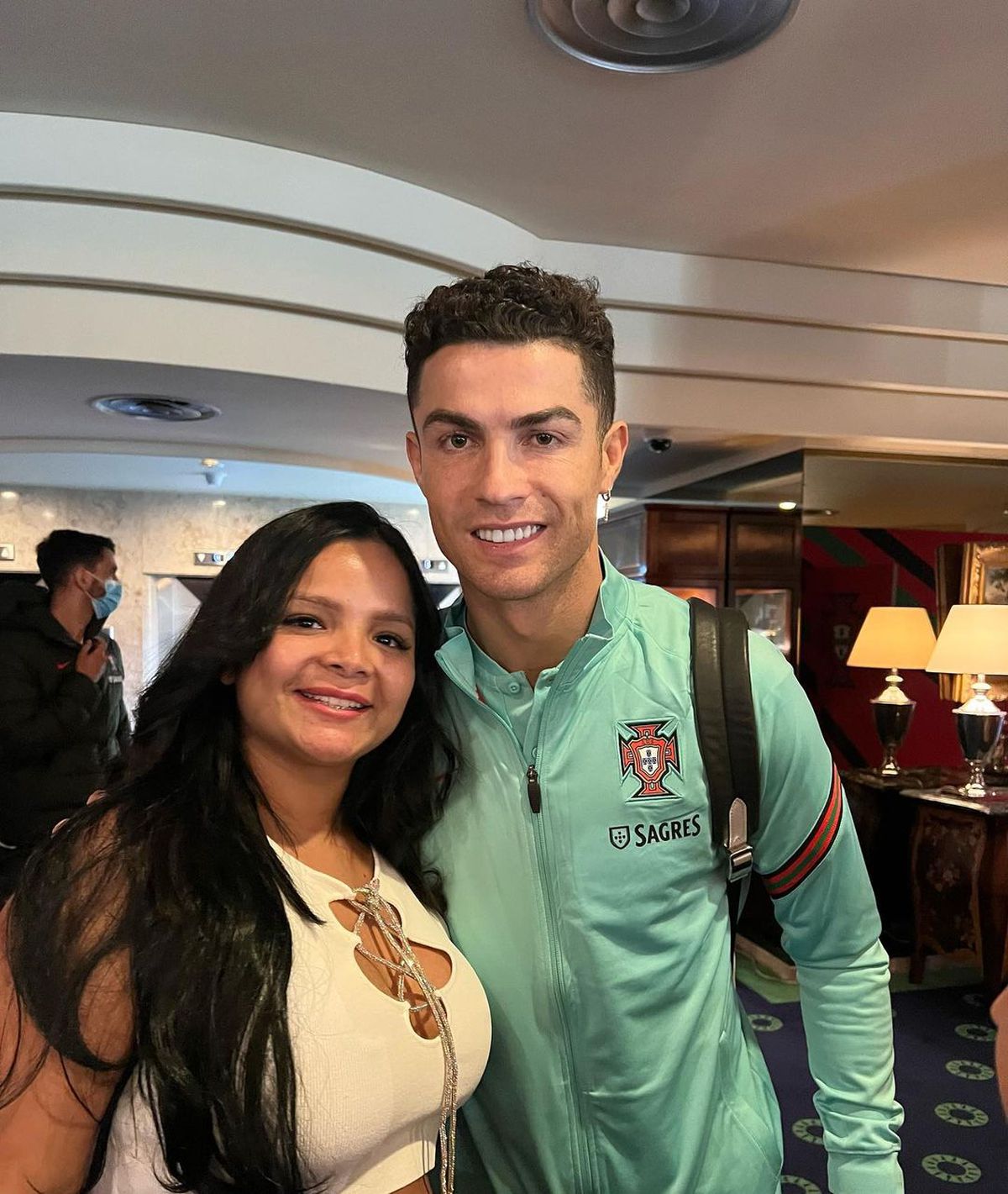 Cristiano Ronaldo a luat foc după ce o vloggeriță din Venezuela a dezvăluit că a făcut sex cu el în cantonamentul Portugaliei