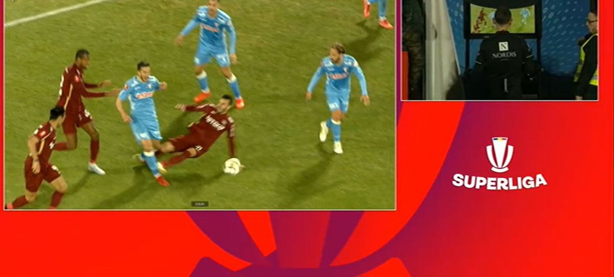 Cartonaș roșu acordat în CFR Cluj - UTA