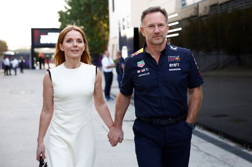 Christian Horner, alături de soția Geri Halliwell  în Bahrain/ FOTO: Imago Images