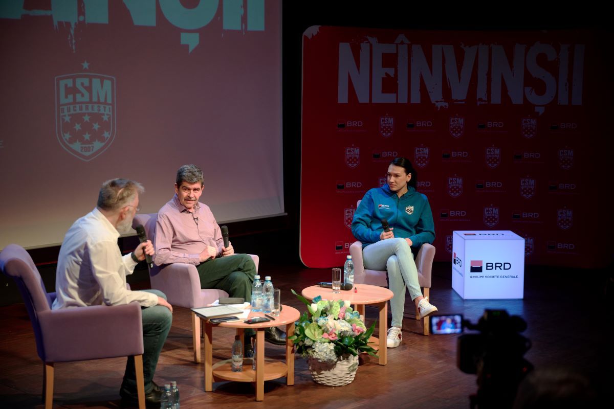 Cristina Neagu eveniment BRD Neînvinșii