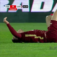 fază controversată în Farul - CFR Cluj, foto: captură de ecran Digi Sport