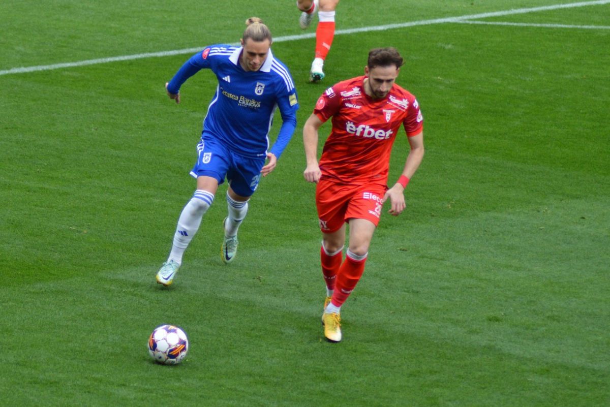 UTA Arad o învinge pe FCU Craiova. „Bătrâna Doamnă” urcă pe loc de play-off, oltenii se scufundă