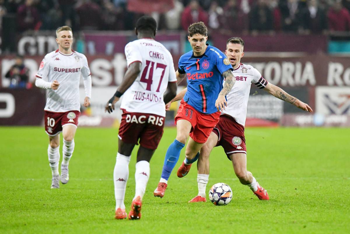 Rapid - FCSB 0-0 » Mult zgomot pentru nimic! Giuleștenii au avut 60 de minute om în plus, dar au ratat victoria