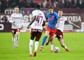 Rapid - FCSB 0-0 » Mult zgomot pentru nimic! Giuleștenii au avut 60 de minute om în plus, dar au ratat victoria