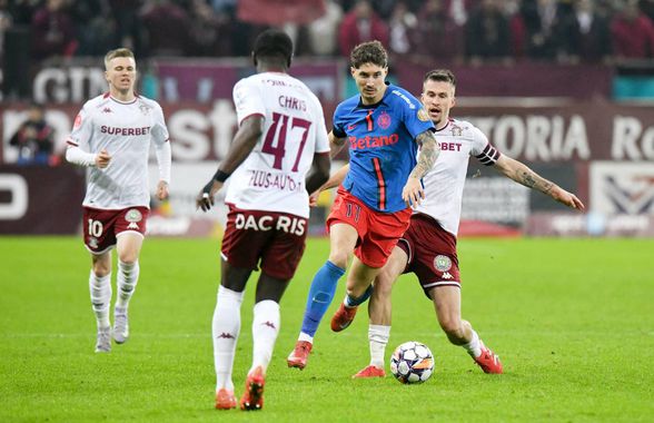 Rapid - FCSB 0-0 » Mult zgomot pentru nimic! Giuleștenii au avut 60 de minute om în plus, dar au ratat victoria