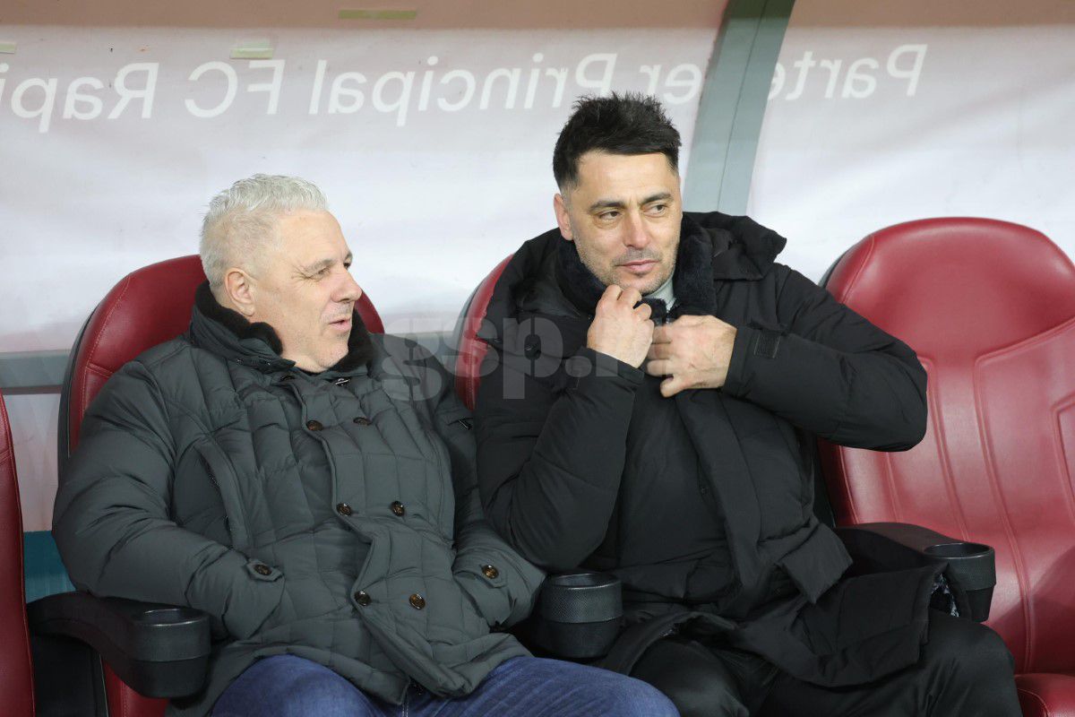 Rapid - FCSB, imagini înainte de meci