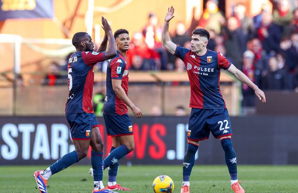 Rezultatul obținut de Genoa lui Dan Șucu în seara derby-ului dintre Rapid și FCSB