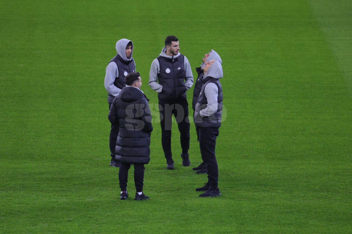 Rapid - FCSB, imagini înainte de meci