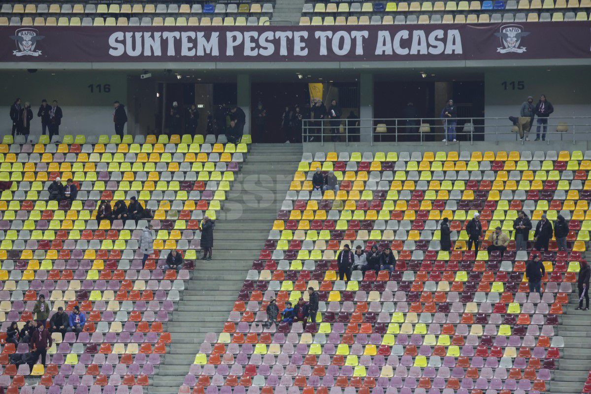Rapid - FCSB, imagini înainte de meci