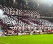 Scenografia suporterilor de la Rapid în meciul cu FCSB/ Foto: GSP