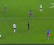 Primul „galben” încasat de Dawa în Rapid - FCSB, foto: captură Prima Sport