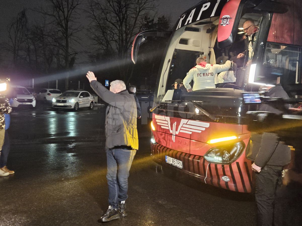 Rapid - FCSB, imagini înainte de meci