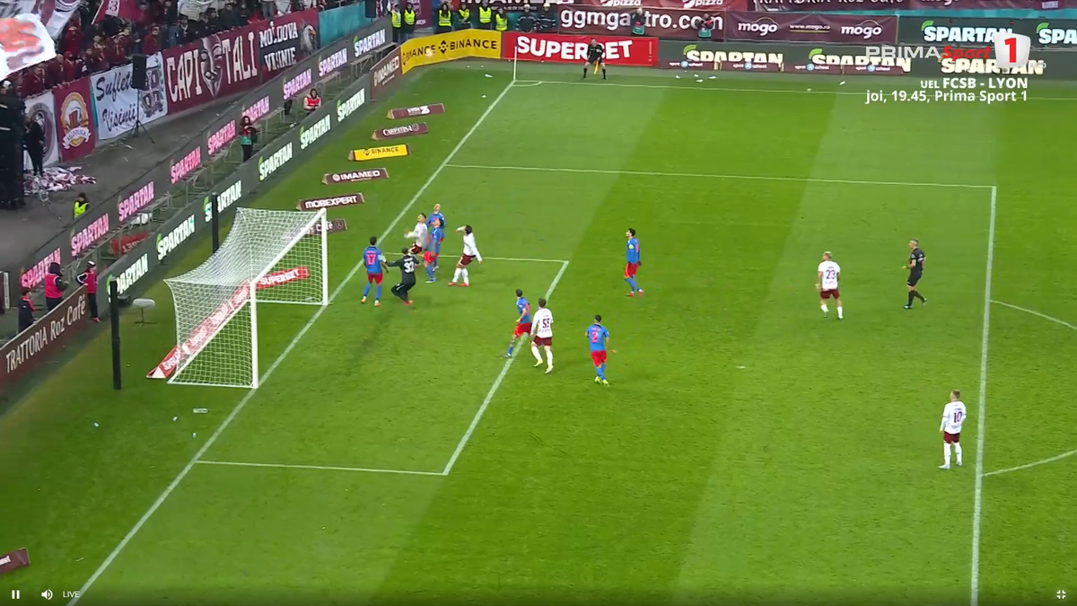 Golul anulat al lui Alex Dobre, în Rapid - FCSB