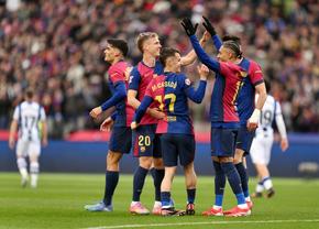 Fără istoric! Barcelona a dat de pământ cu Sociedad și a revenit pe primul loc în La Liga