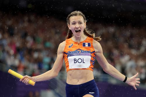 Femke Bol la Jocurile Olimpice de la Paris FOTO Gulliver/GettyImages