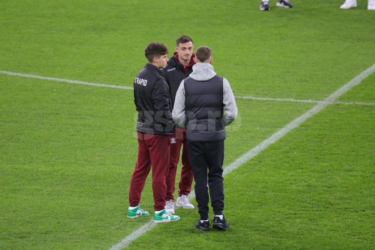 Rapid - FCSB, imagini înainte de meci