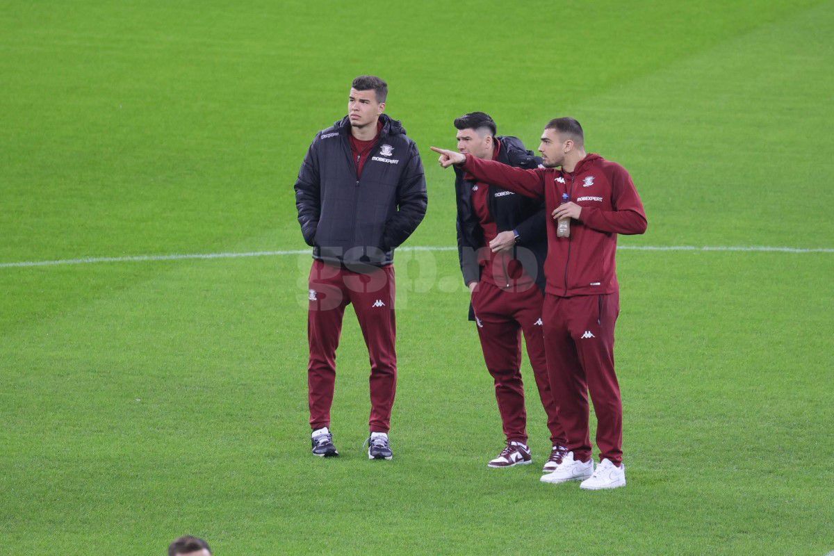 Rapid - FCSB, imagini înainte de meci