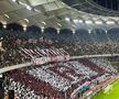 Scenografia suporterilor de la Rapid în meciul cu FCSB/ Foto: GSP