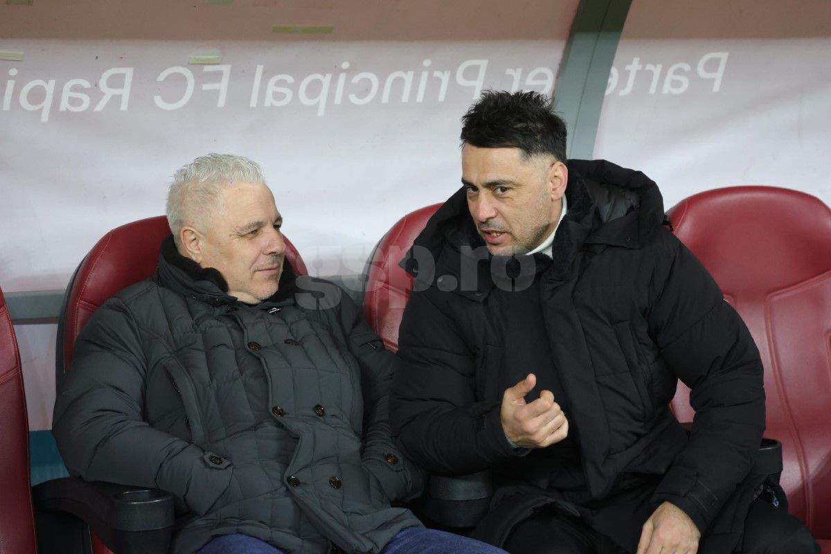 Rapid - FCSB, imagini înainte de meci