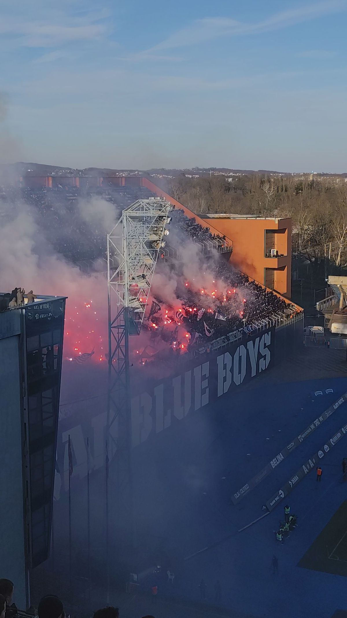 Haos la derby-ul dintre Dinamo Zagreb și Hajduk Split