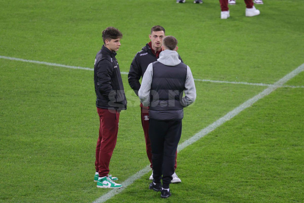 Rapid - FCSB, imagini înainte de meci